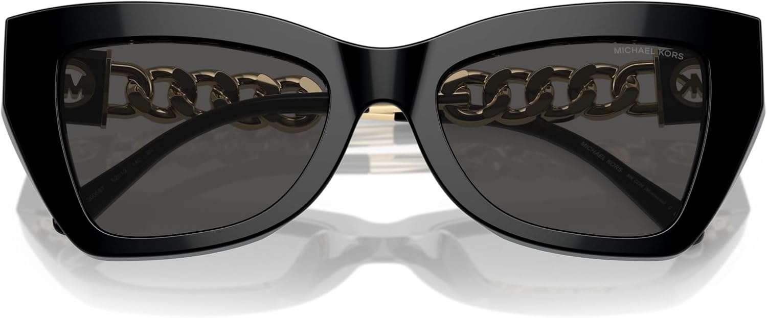 image:imageMichael Kors womens Mk2205 Montecito Butterfly SunglassesBlackDark Grey Solid