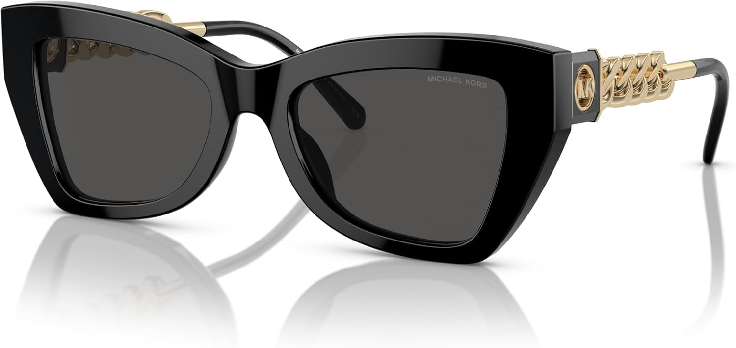 image:imageMichael Kors womens Mk2205 Montecito Butterfly SunglassesBlackDark Grey Solid