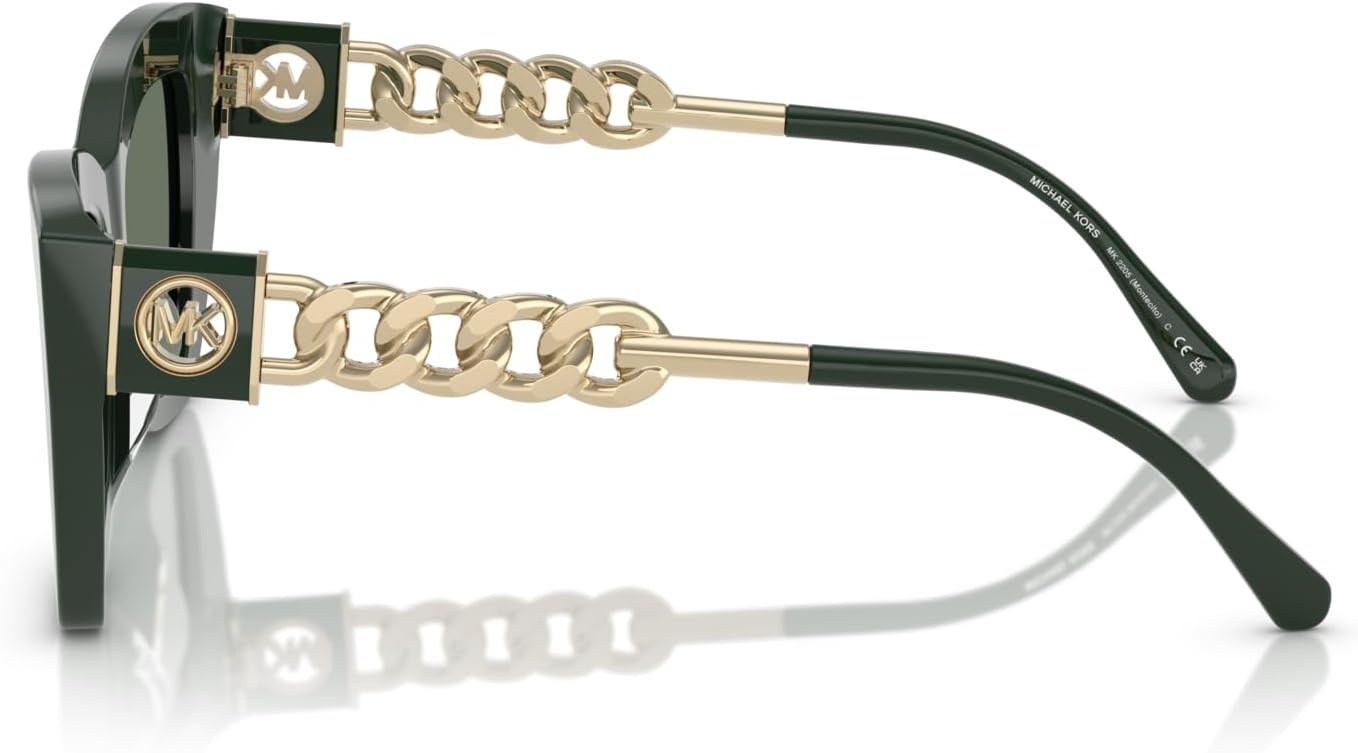 image:imageMichael Kors womens Mk2205 Montecito Butterfly SunglassesBosco SolidGreen Solid