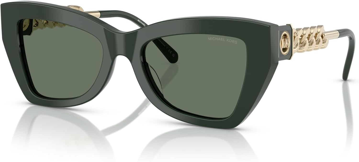 image:imageMichael Kors womens Mk2205 Montecito Butterfly SunglassesBosco SolidGreen Solid