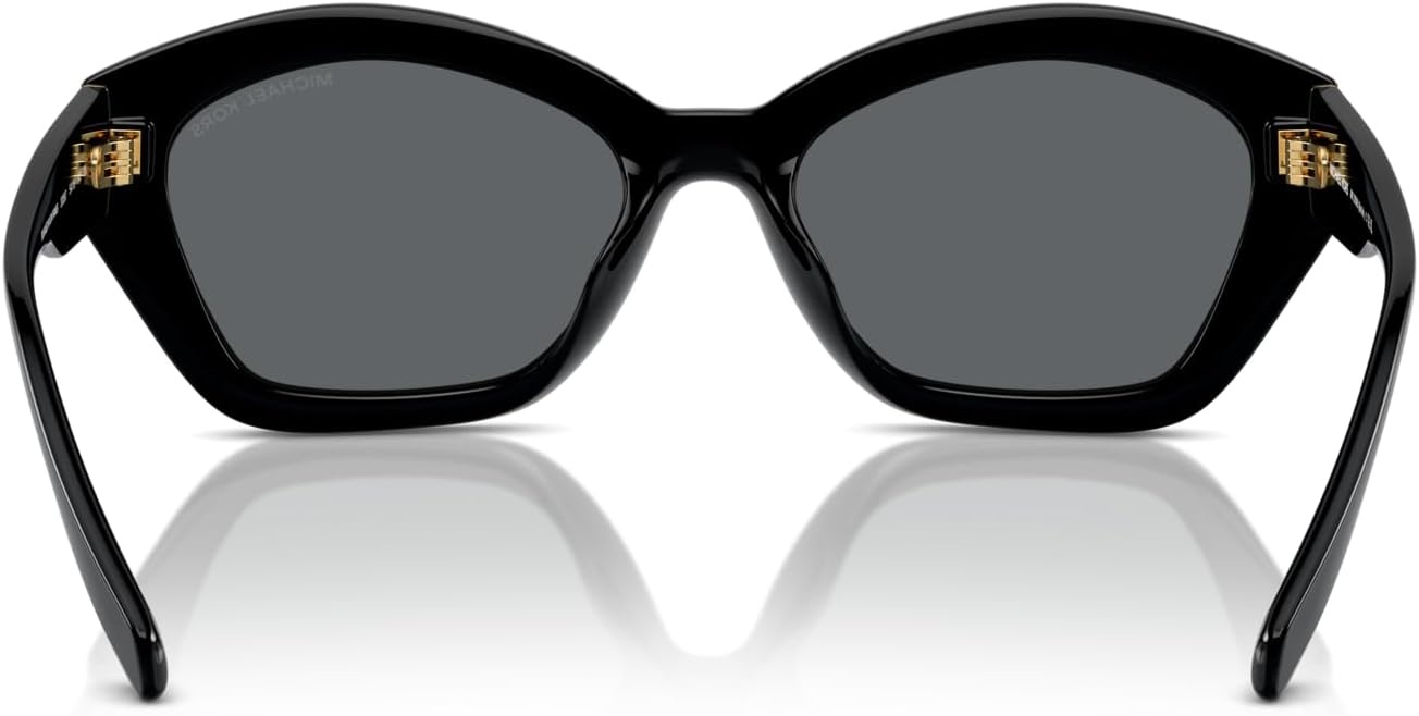 image:imageMichael Kors womens Mk2209u Bel Air Universal Fit Butterfly SunglassesBlackDark Grey Solid