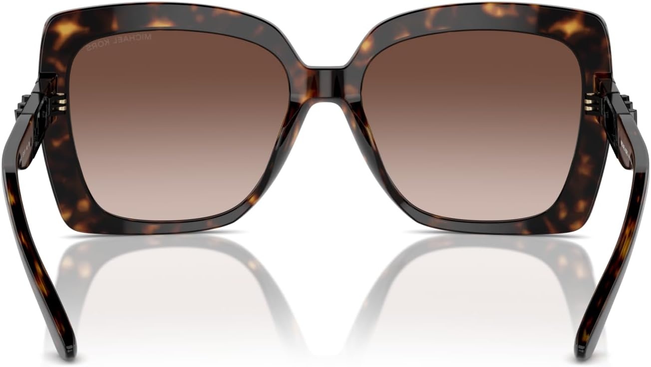 image:imageMichael Kors womens Mk2213 Nice Square SunglassesDark TortoiseBrown Gradient
