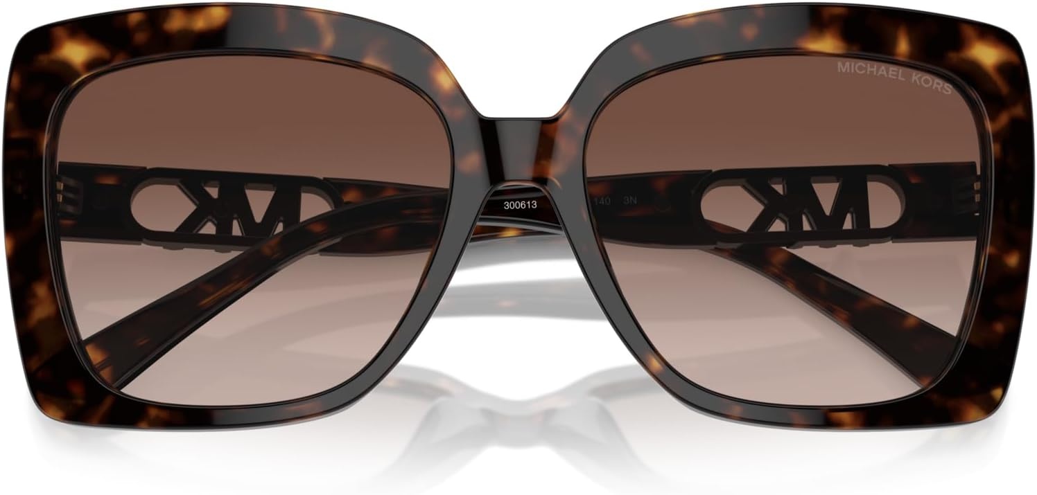 image:imageMichael Kors womens Mk2213 Nice Square SunglassesDark TortoiseBrown Gradient