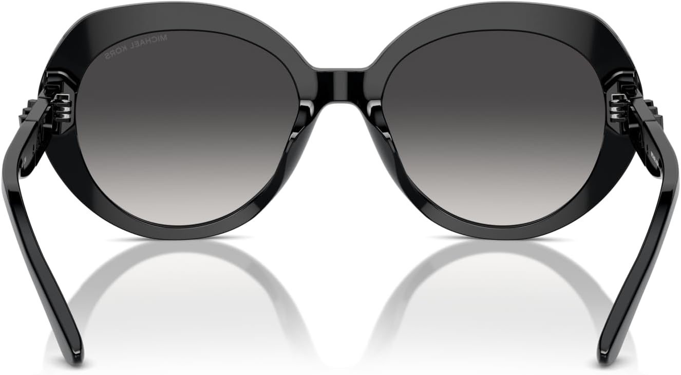 image:imageMichael Kors womens Mk2214u San Lucas Universal Fit Round SunglassesBlackDark Grey Gradient