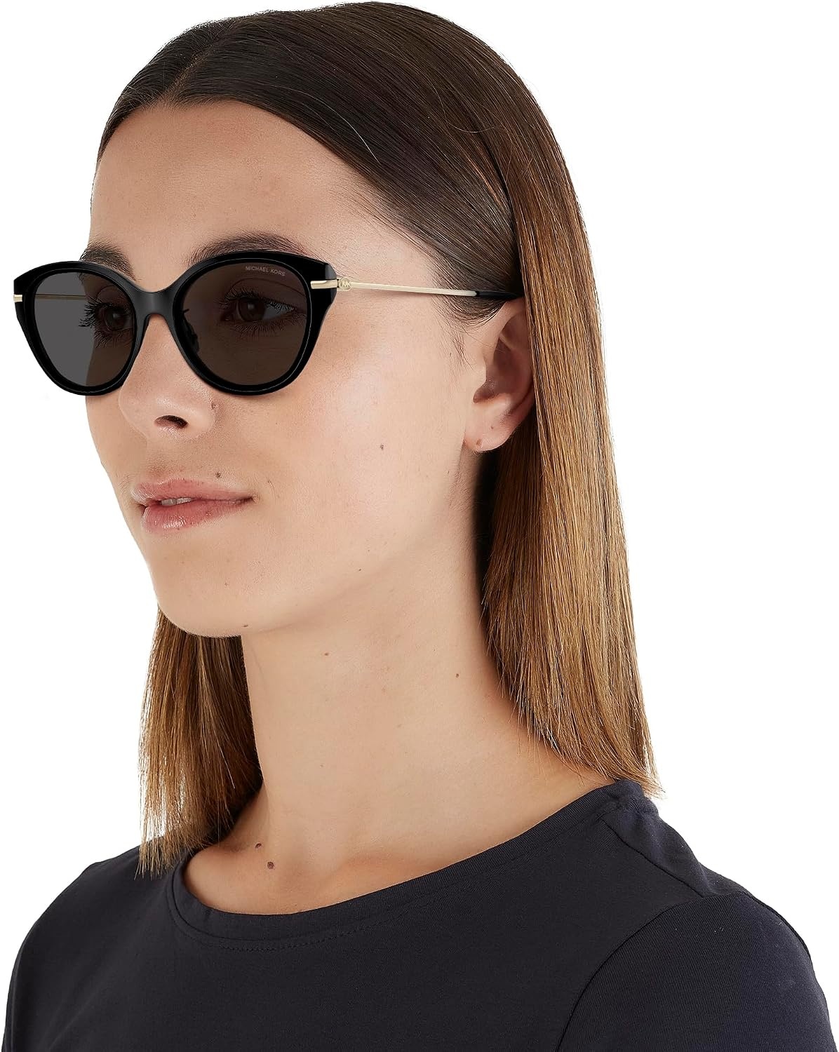 image:imageMichael Kors womens Mk2229d Tianjin Round SunglassesBlackDark Grey Solid