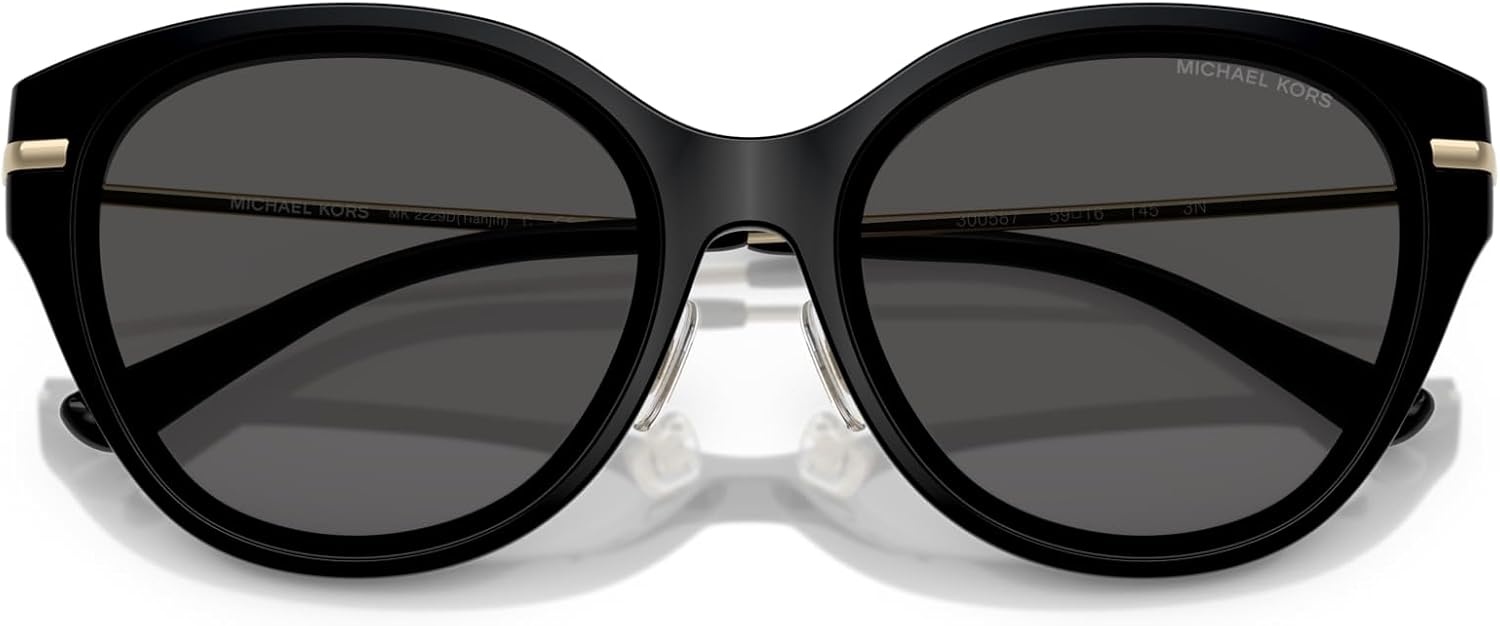 image:imageMichael Kors womens Mk2229d Tianjin Round SunglassesBlackDark Grey Solid