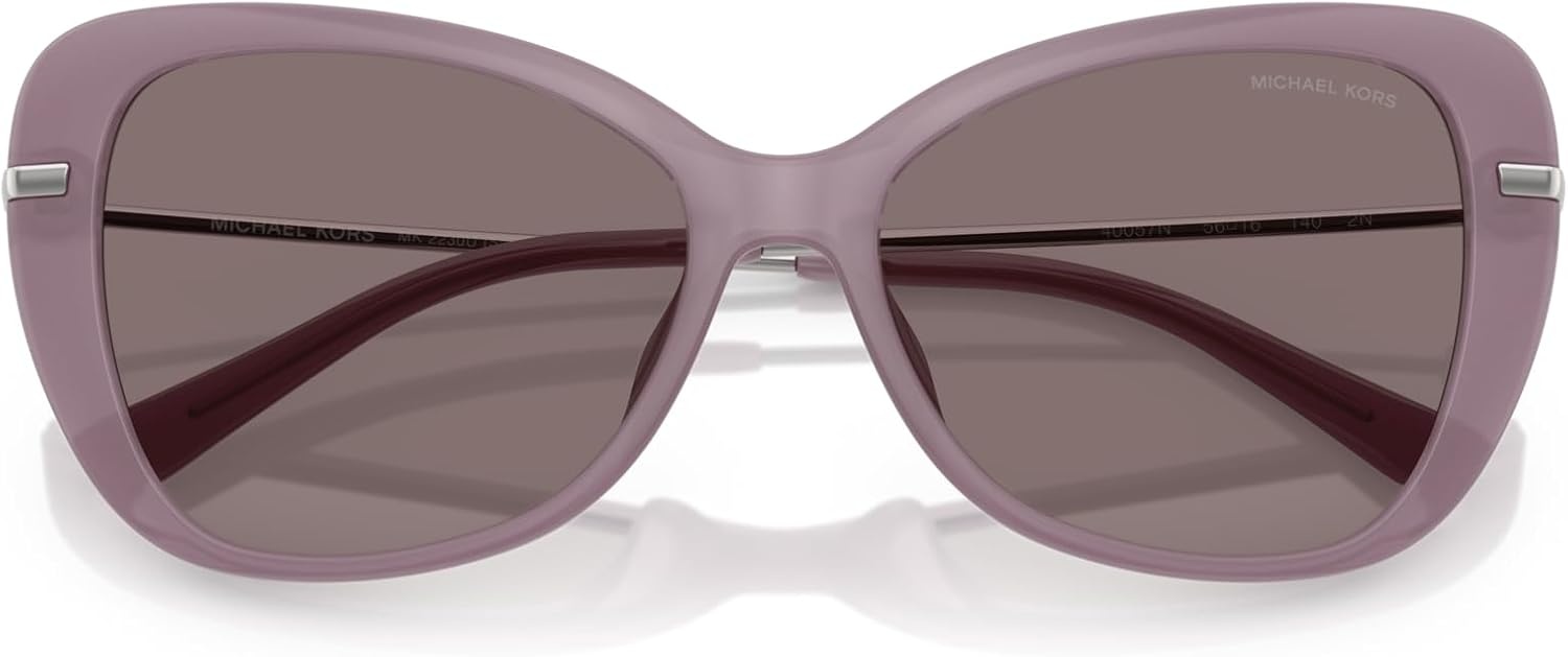image:imageMichael Kors womens Mk2230u Saint Croix Universal Fit Butterfly SunglassesLight IrisLight Iris Solid