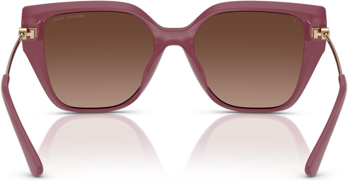 image:imageMichael Kors womens Mk2231u St Barths Universal Fit Square SunglassesMulberryBrown Gradient Polarized