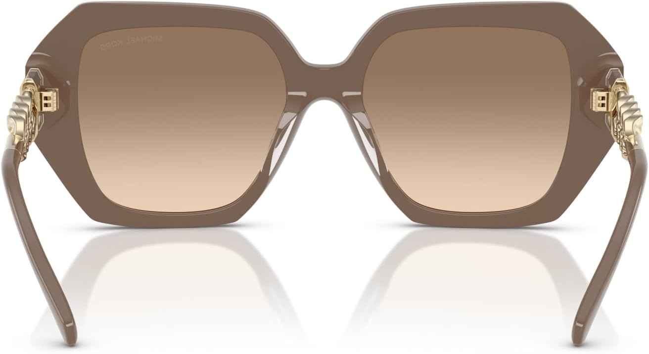 image:imageMichael Kors womens Mk2232u South Beach Universal Fit Square SunglassesAshAsh Gradient