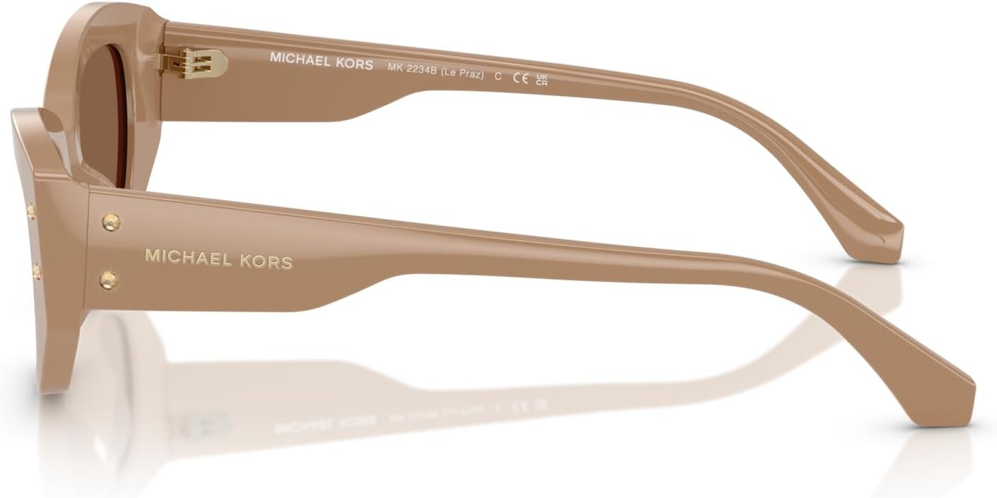 image:imageMichael Kors womens Mk2234b Le Praz Cat Eye SunglassesCamelBrown Solid