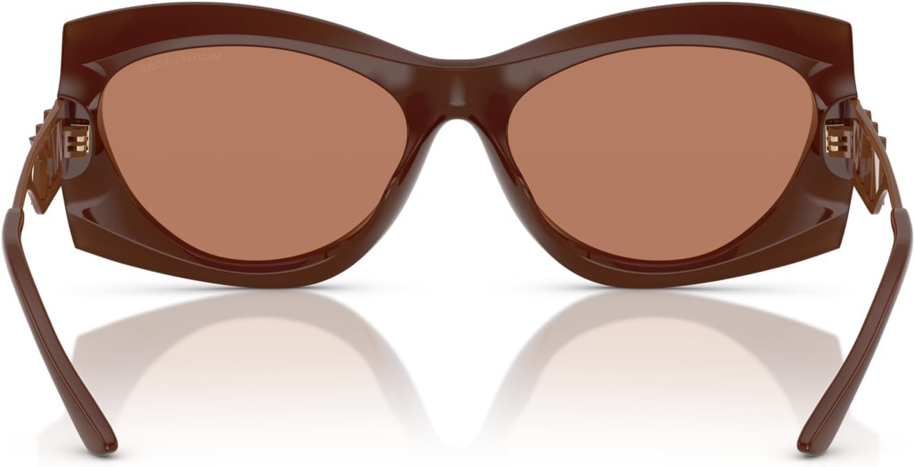 image:imageMichael Kors womens Mk2235u Navarra Universal Fit Square SunglassesNutmegNutmeg Solid