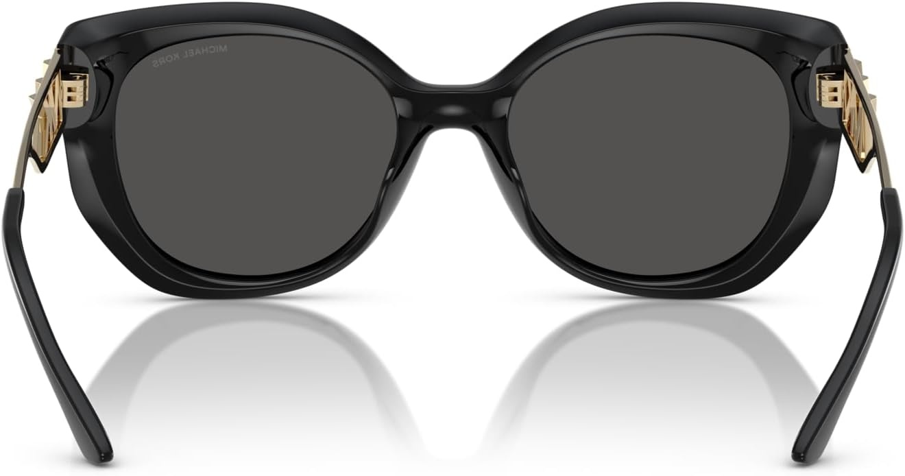 image:imageMichael Kors womens Mk2236u Alicante Universal Fit Cat Eye SunglassesBlackDark Grey Solid