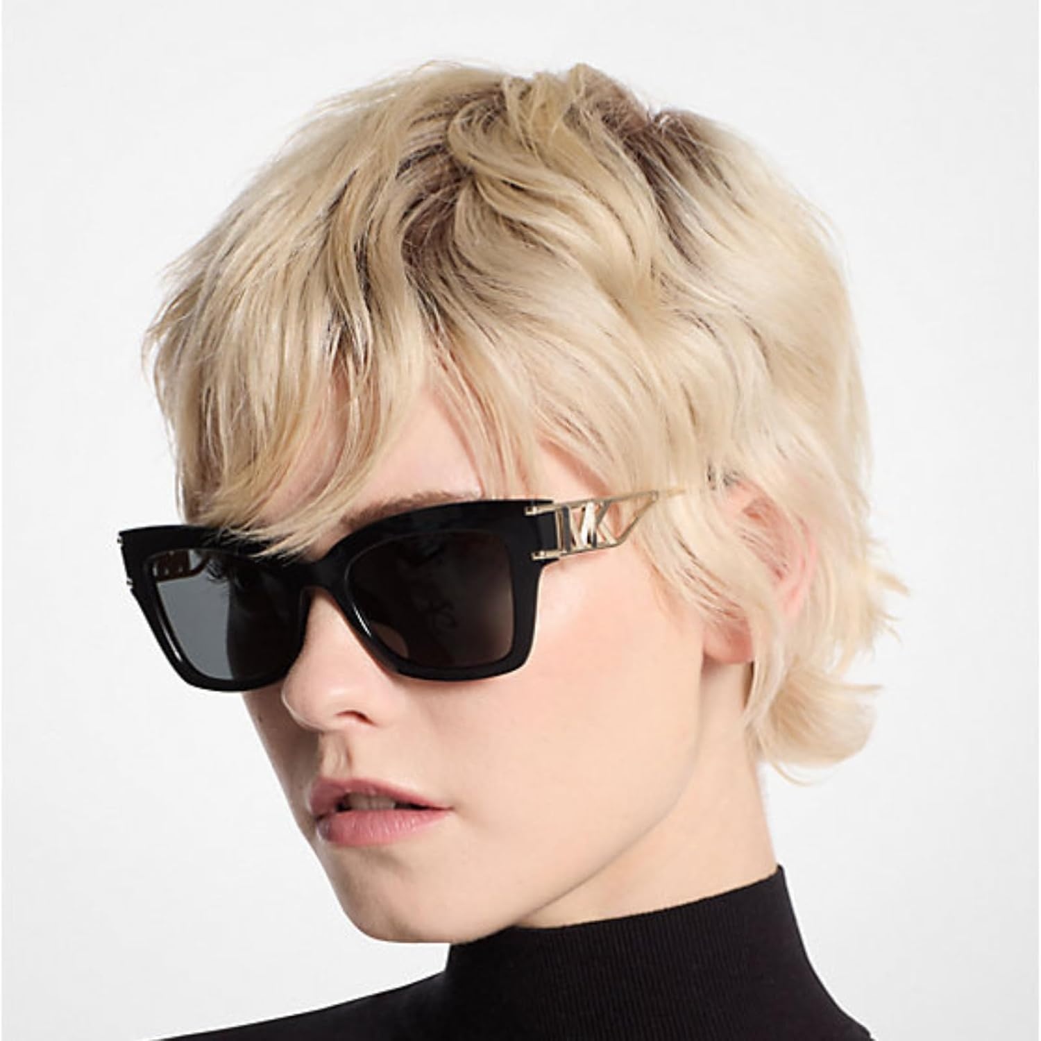 image:imageMichael Kors womens Mk2237u Cantabria Universal Fit Square SunglassesBoscoGreen Solid