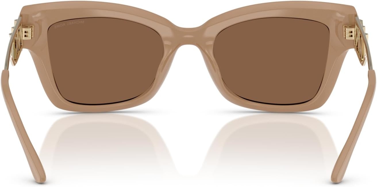 image:imageMichael Kors womens Mk2237u Cantabria Universal Fit Square SunglassesCamelBrown Solid