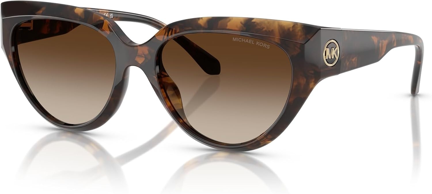 image:imageMichael Kors womens Mk2241u Boca Raton Universal Fit Cat Eye SunglassesDark TortoiseSmoke Gradient