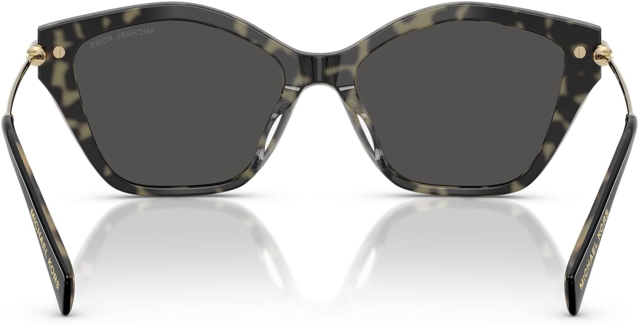 image:imageMichael Kors womens Mk2246u Catskills Universal Fit Butterfly SunglassesBlackAmber TortoiseDark Grey Solid