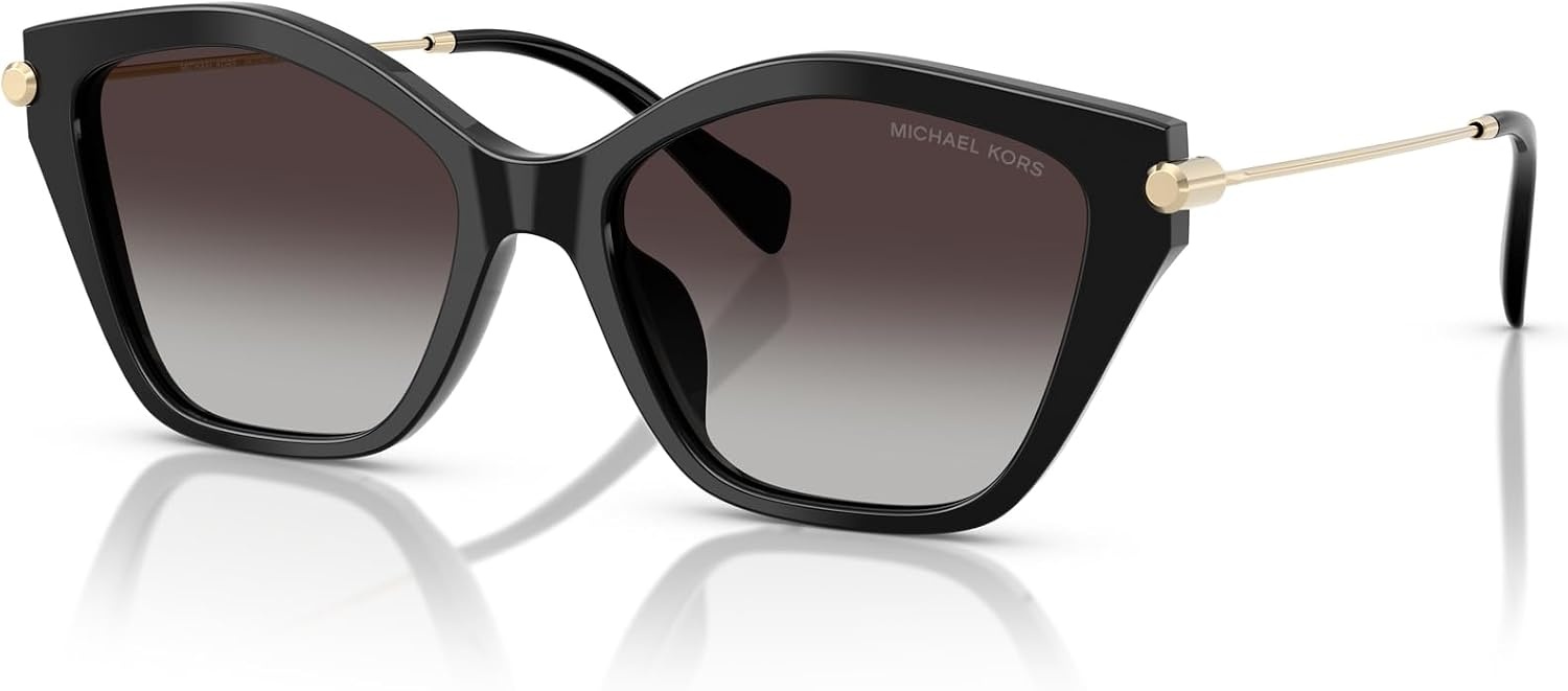image:imageMichael Kors womens Mk2246u Catskills Universal Fit Butterfly SunglassesBlackDark Grey Gradient