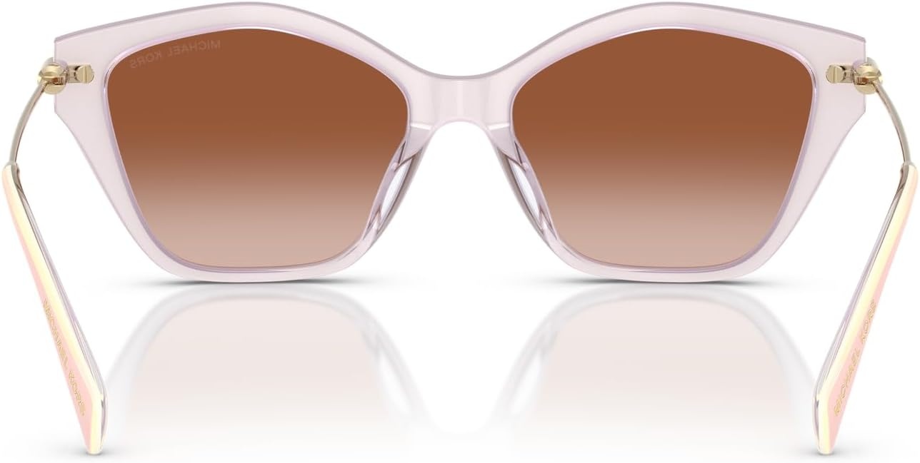 image:imageMichael Kors womens Mk2246u Catskills Universal Fit Butterfly SunglassesLight Sand LaminateLight Brown Gradient