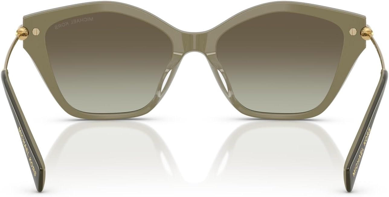 image:imageMichael Kors womens Mk2246u Catskills Universal Fit Butterfly SunglassesOlive SmokeOlive Gradient