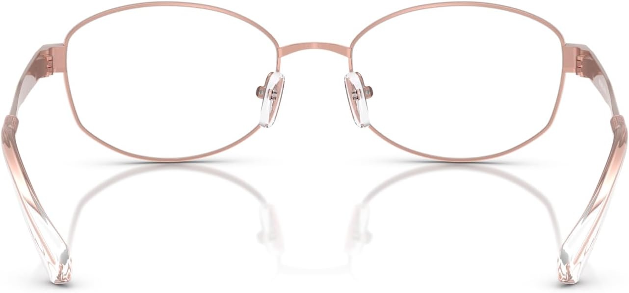 image:imageMichael Kors womens Mk3086 Lyon Oval Prescription Eyewear FramesRose GoldDemo Lens