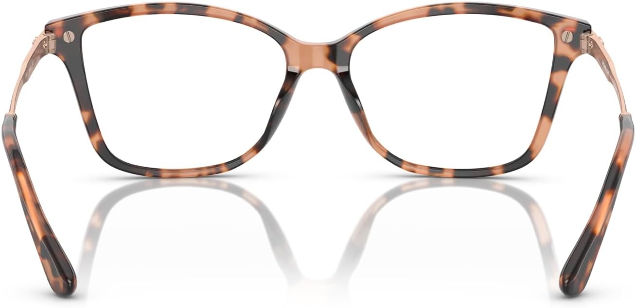 image:imageMichael Kors womens Mk4105bu Georgetown Universal Fit Square Prescription Eyewear FramesPink TortoiseDemo Lens