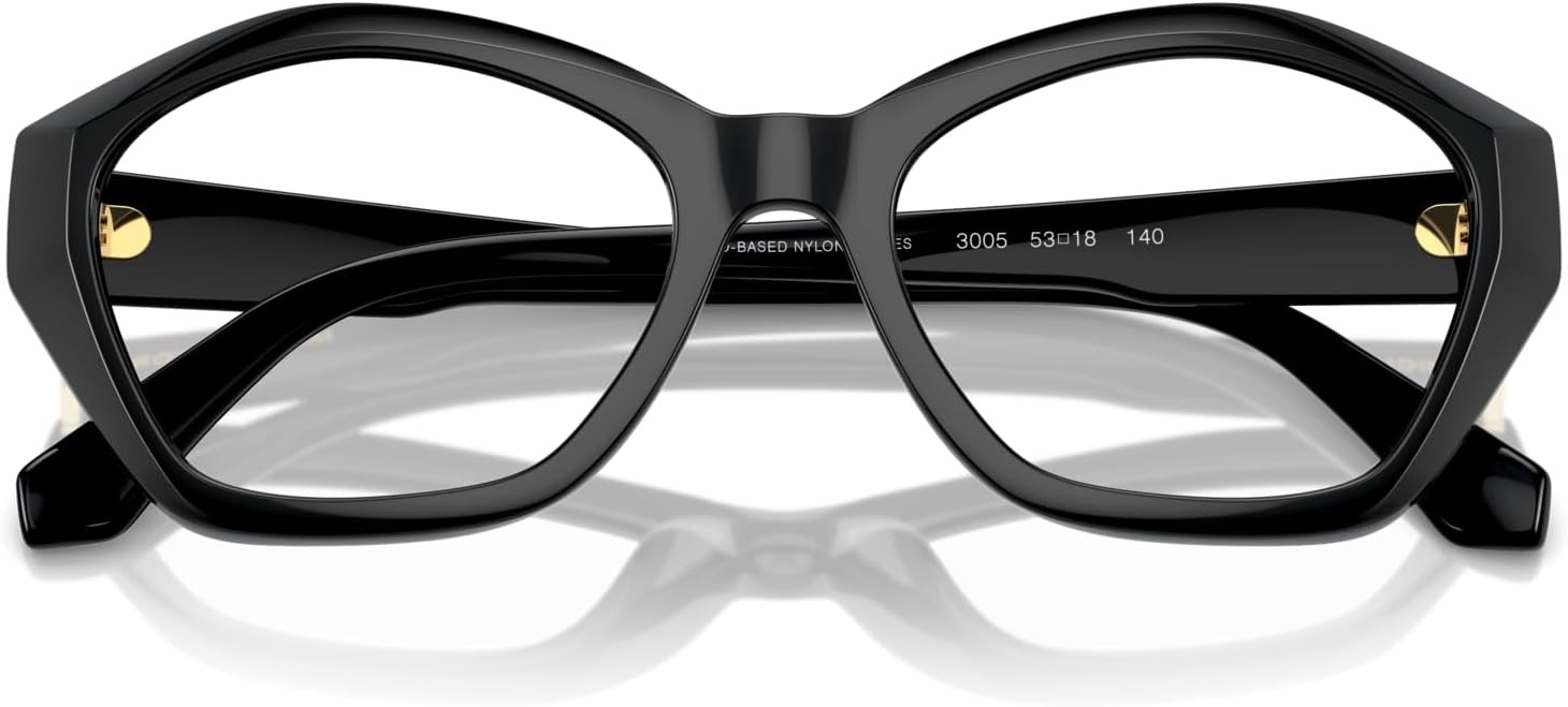 image:imageMichael Kors womens Mk4116u Seaside Universal Fit Square Prescription Eyewear FramesBlackDemo Lens