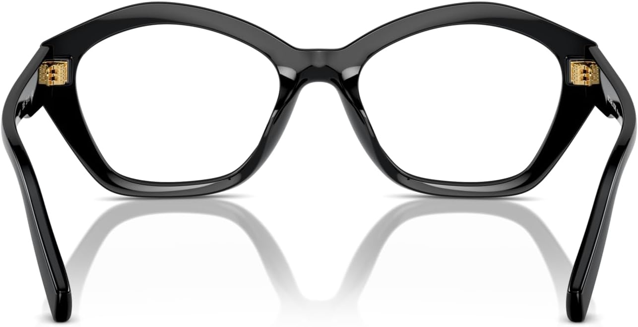 image:imageMichael Kors womens Mk4116u Seaside Universal Fit Square Prescription Eyewear FramesBlackDemo Lens