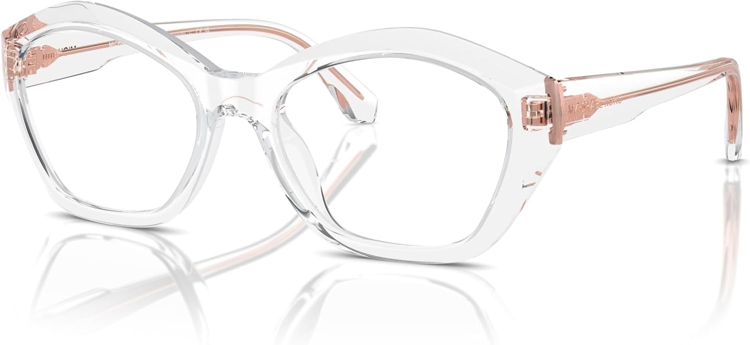 image:imageMichael Kors womens Mk4116u Seaside Universal Fit Square Prescription Eyewear FramesClearDemo Lens