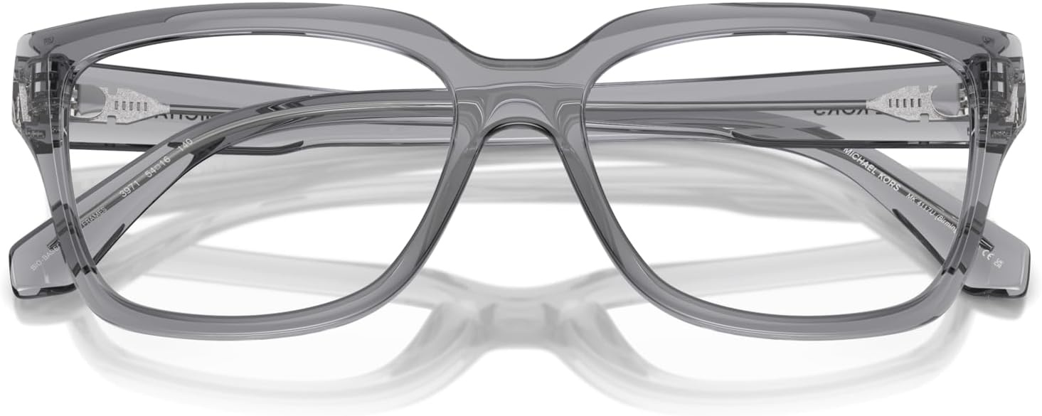 image:imageMichael Kors womens Mk4117u Birmingham Universal Fit Rectangular Prescription Eyewear FramesBlueDemo Lens