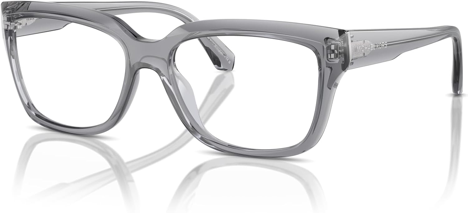 image:imageMichael Kors womens Mk4117u Birmingham Universal Fit Rectangular Prescription Eyewear FramesBlueDemo Lens