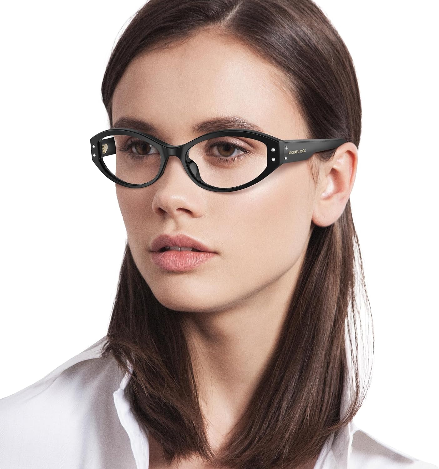 image:imageMichael Kors womens Mk4139b Corvara Oval Prescription Eyewear FramesBlackDemo Lens