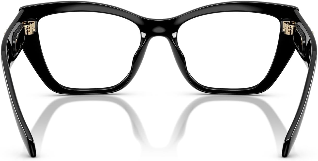 image:imageMichael Kors womens Mk4149u Puglia Universal Fit Rectangular Prescription Eyewear FramesBlackDemo Lens