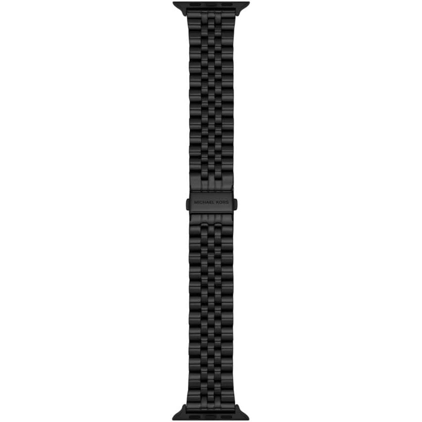 image:imageMichael Kors Band for Apple Watch Stainless Steel Smart Watch Bands for Women Compatible with Apple Watch 38mm 40mm 41mmBlack Bracelet