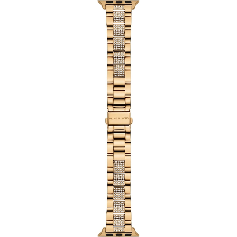 image:imageMichael Kors Band for Apple Watch Stainless Steel Smart Watch Bands for Women Compatible with Apple Watch 38mm 40mm 41mmGold
