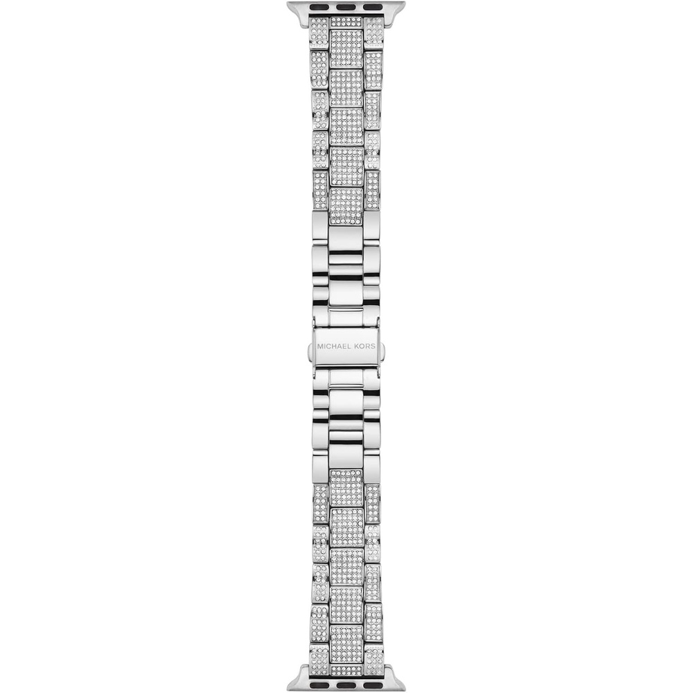 image:imageMichael Kors Band for Apple Watch Stainless Steel Smart Watch Bands for Women Compatible with Apple Watch 38mm 40mm 41mmSilver