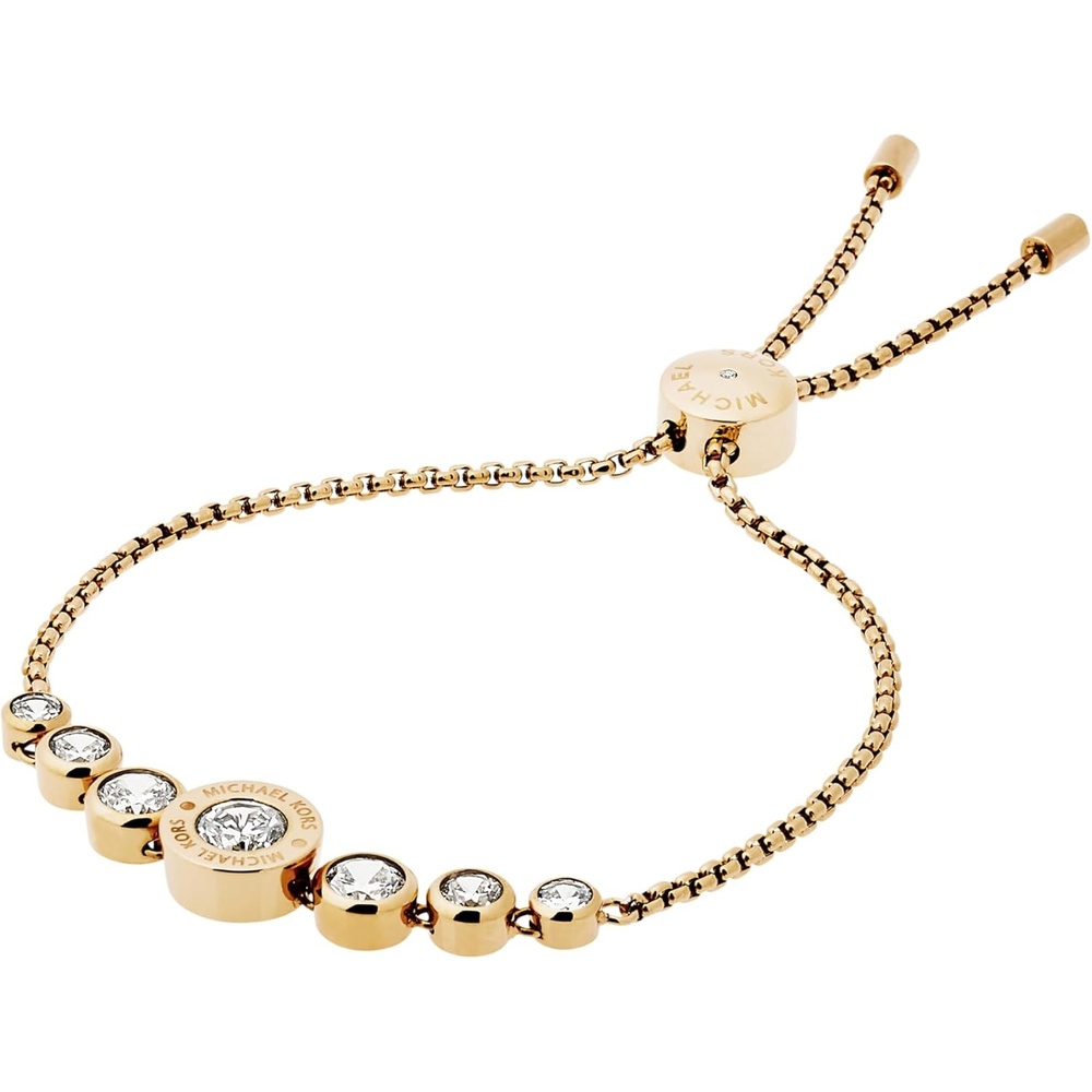 image:imageMichael Kors Gold Bracelet for Women Bracelets Jewelry for WomenCrystal Slider