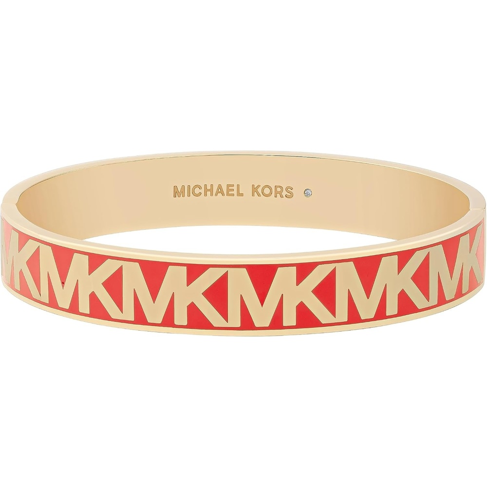 image:imageMichael Kors Gold Bracelet for Women Bracelets Jewelry for WomenGoldRed MK Bangle
