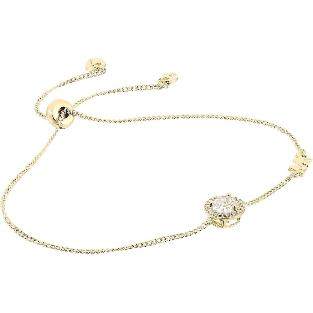 image:imageMichael Kors GoldTone Bracelet for Women Sterling Silver Bracelets Jewelry for WomenGold Round Pav