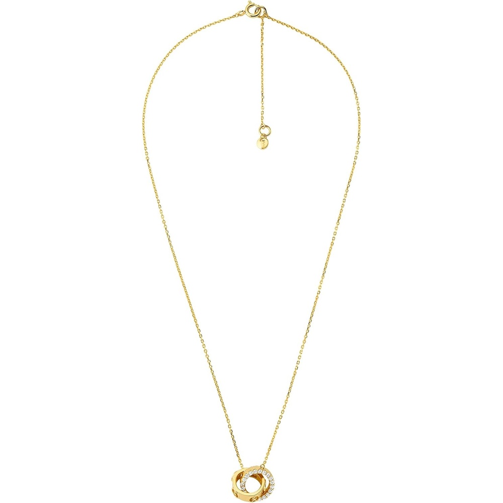 image:imageMichael Kors GoldTone Necklace Sterling Silver Necklaces Jewelry for WomenCircle Pav