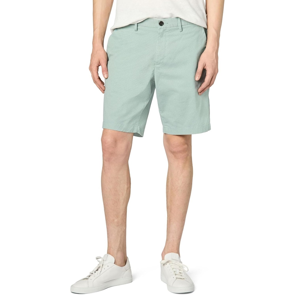 image:imageMichael Kors Mens Cotton Stretch ShortGreen Geo Print