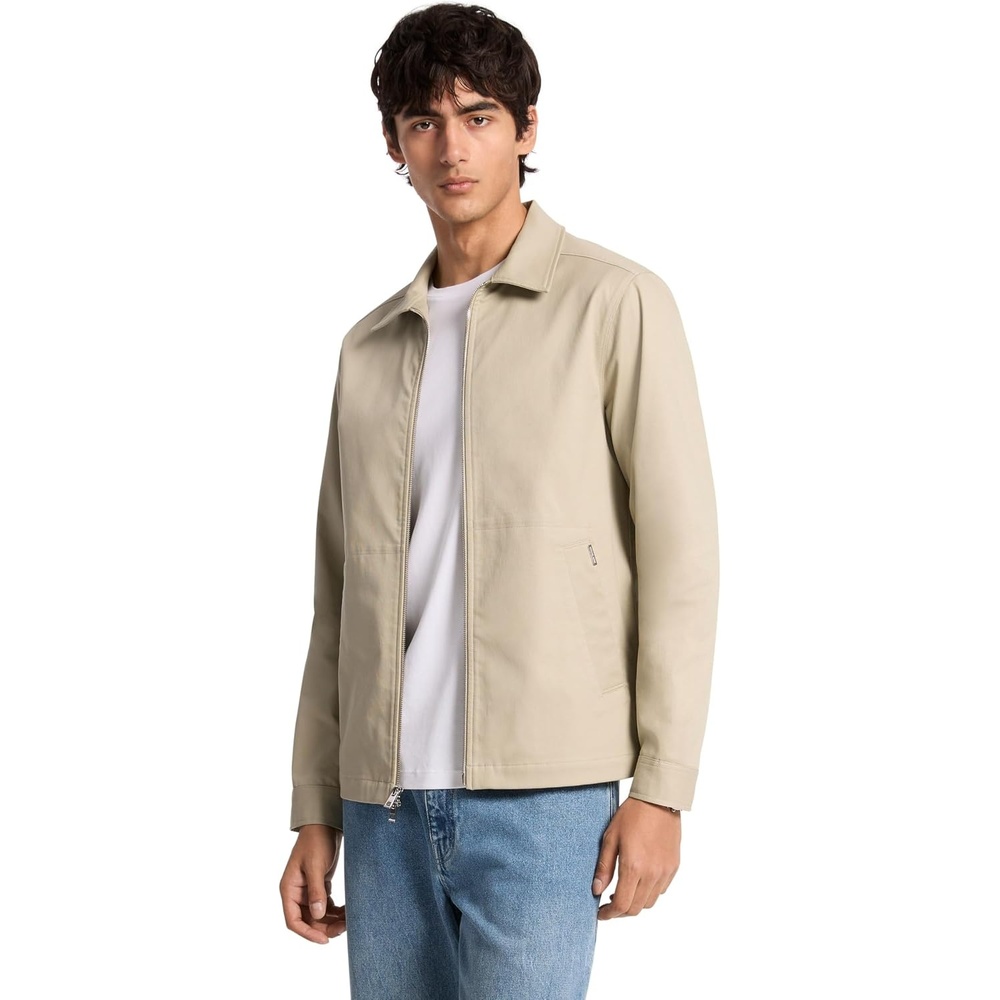 image:imageMichael Kors Mens Full Zip Bedford Cord JacketStone