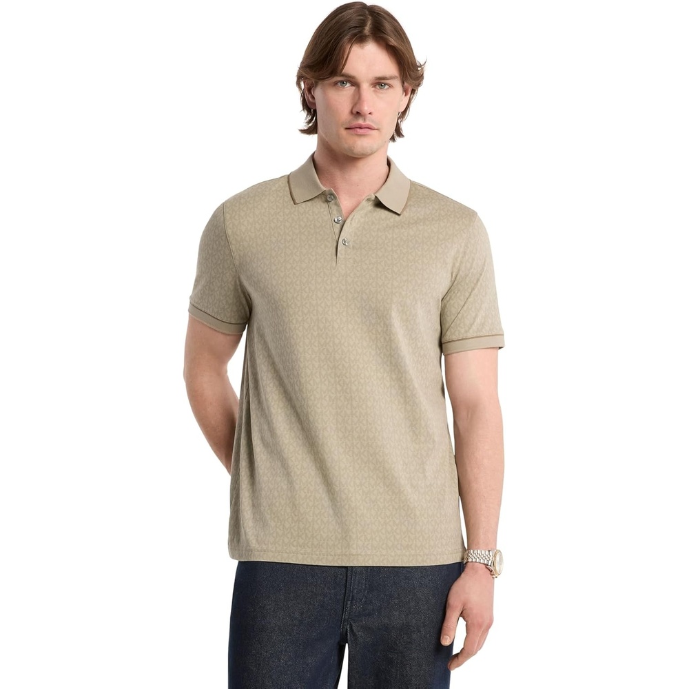 image:imageMichael Kors Mens Gramercy PoloMk SignatureDusty Sage