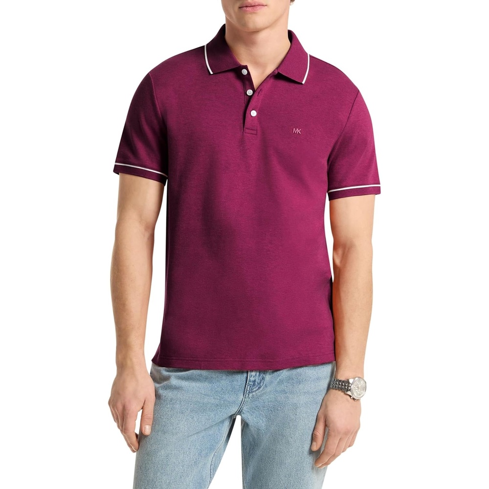 image:imageMichael Kors Mens Gramercy PoloWineberry Heather
