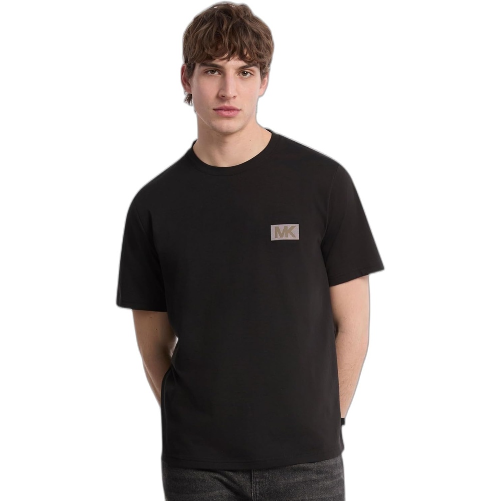 image:imageMichael Kors Mens Graphic TShirtMk Dot LogoBlack