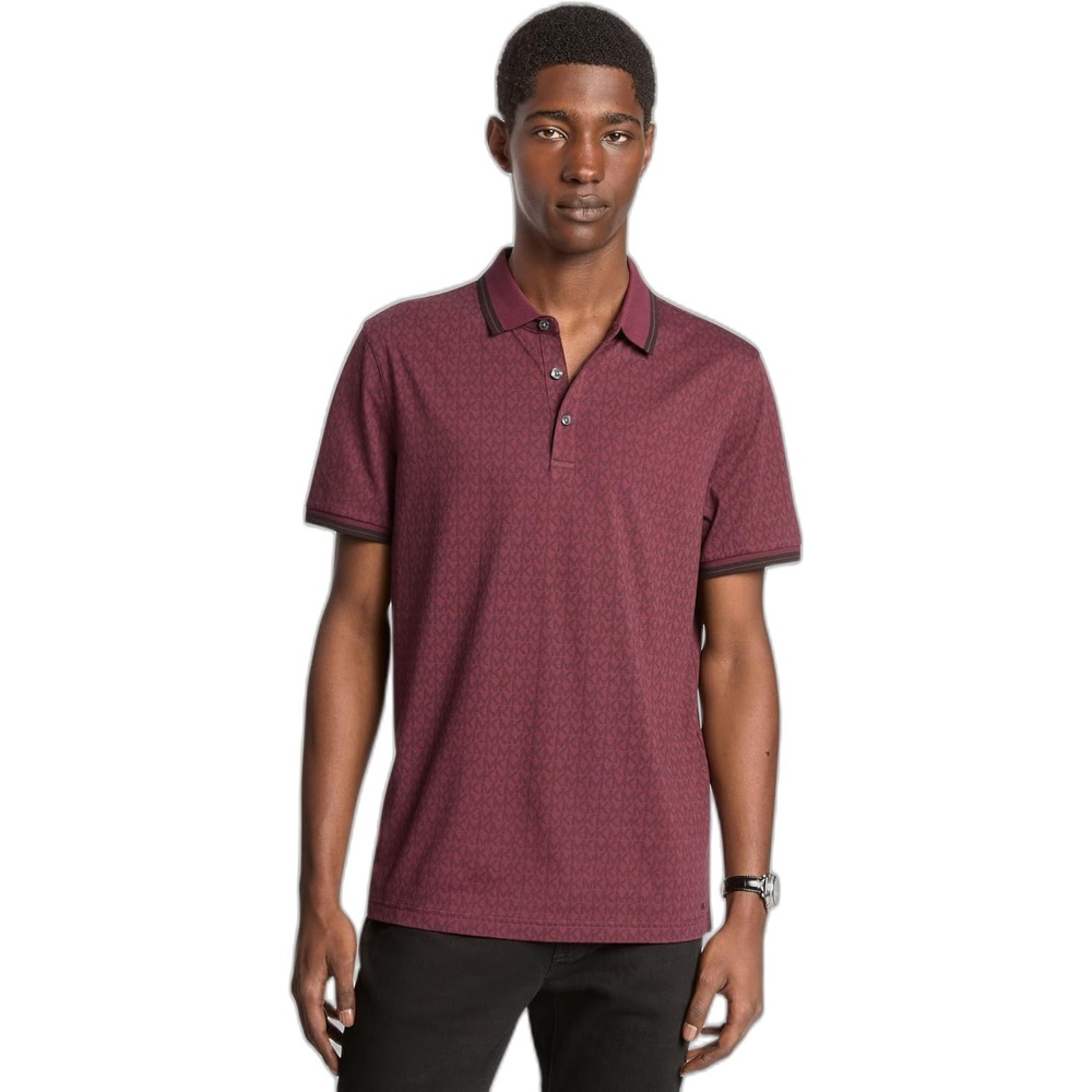 image:imageMichael Kors Mens Greenwich PoloOxblood Signature
