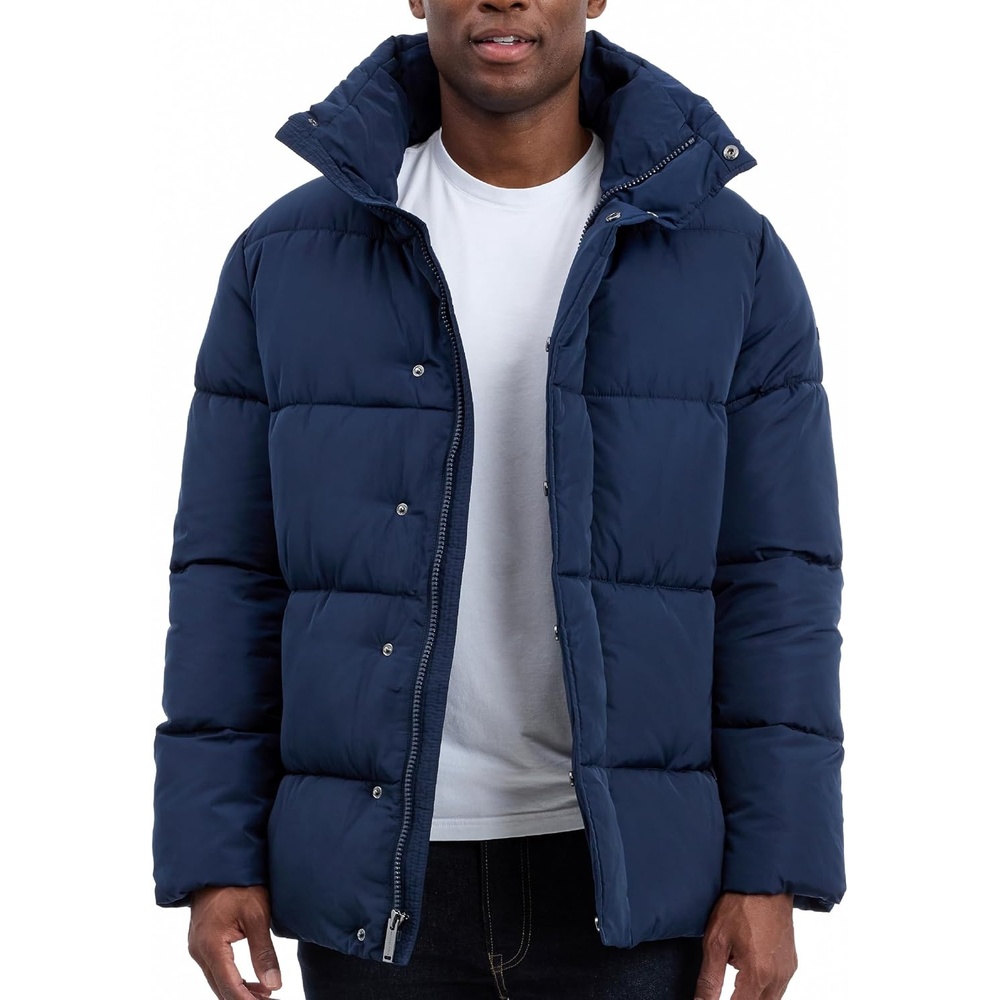 image:imageMichael Kors Mens Heavyweight Puffer Jacket Cold Weather Puffer Winter Jackets for MenMidnight