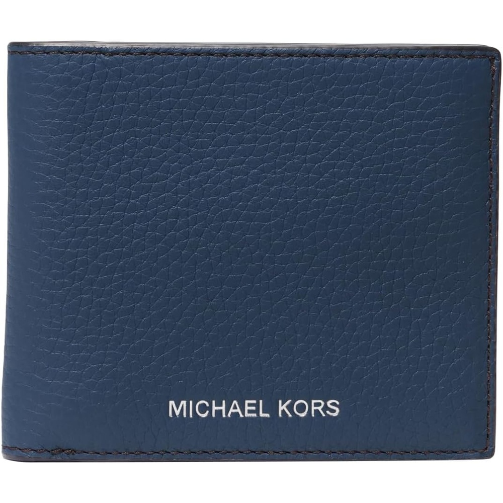 image:imageMichael Kors Mens Hudson Billfold with ID BirchNavy