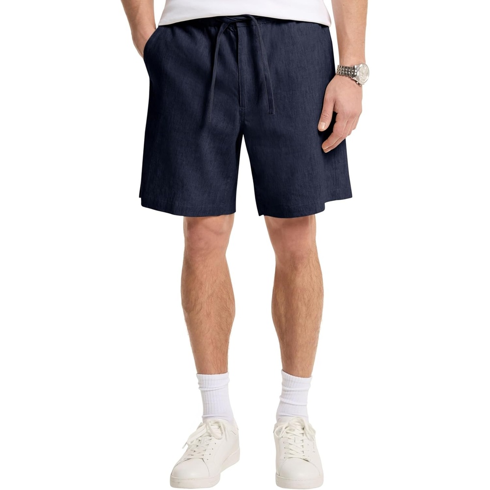 image:imageMichael Kors Mens Linen Beach ShortMidnight
