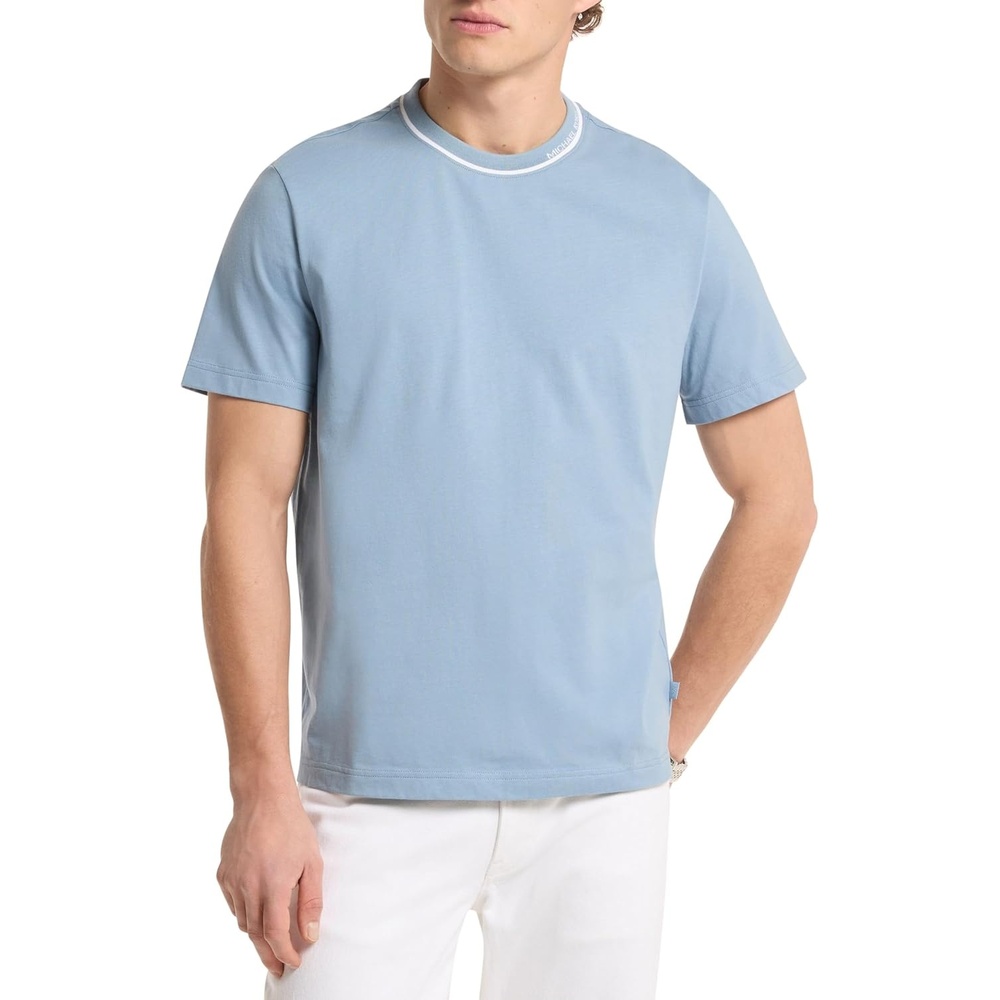 image:imageMichael Kors Mens Logo Rib TeeChambray