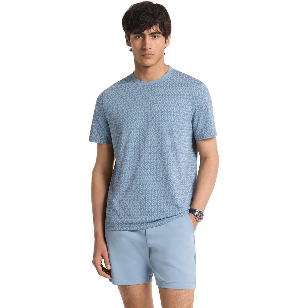 image:imageMichael Kors Mens MK Signature TShirtChambray